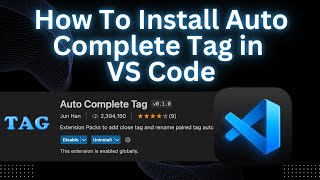 Master VS Code with Autocomplete Tag Extension Wealth