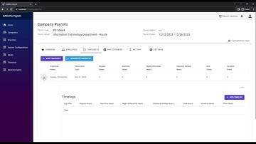 Delete timesheet | CADJPRO Payroll App