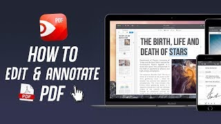 How To Edit & Annotate PDFs Easy! (A Must Have App for Mac & iOS)
