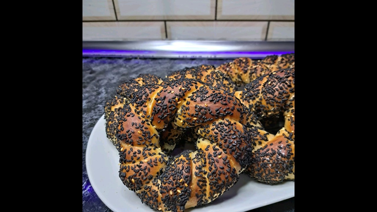 Qara Küncütlü Simit✅| Kitchen Wonders 