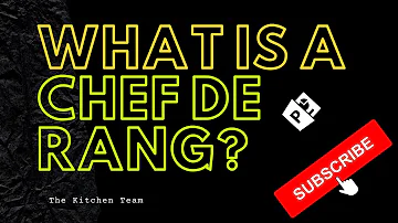 What's the meaning of Commis de Rang?