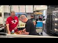 Tony Gemignani Creates a Pizza, while Tony Troiano and John Arena Complete a Grandma Pie