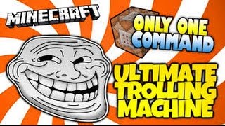 Minecraft | THE TROLL KIT | Custom Command