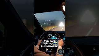 Mercedes Digital Light Headlamps: Smart Beams That WARN You Before Danger Strikes ⚠️"