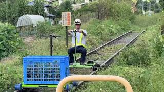 1人乗りEVマルチカート「軽がも君®」｜鉄道保線機器｜製品案内｜株式