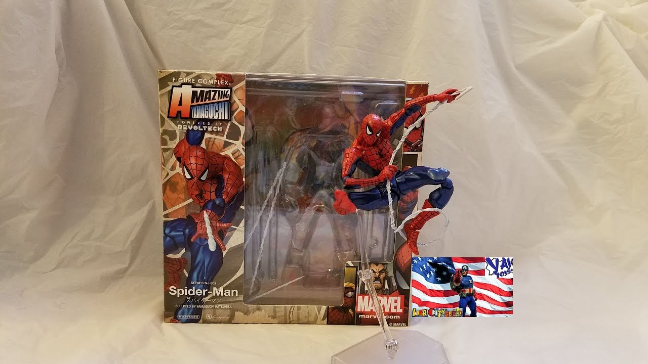 amazing yamaguchi revoltech spiderman