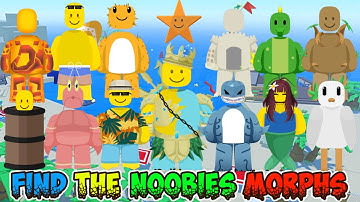 Find The Noobies Morphs💖New 20 Badges 💖ROBLOX 💖All Badges