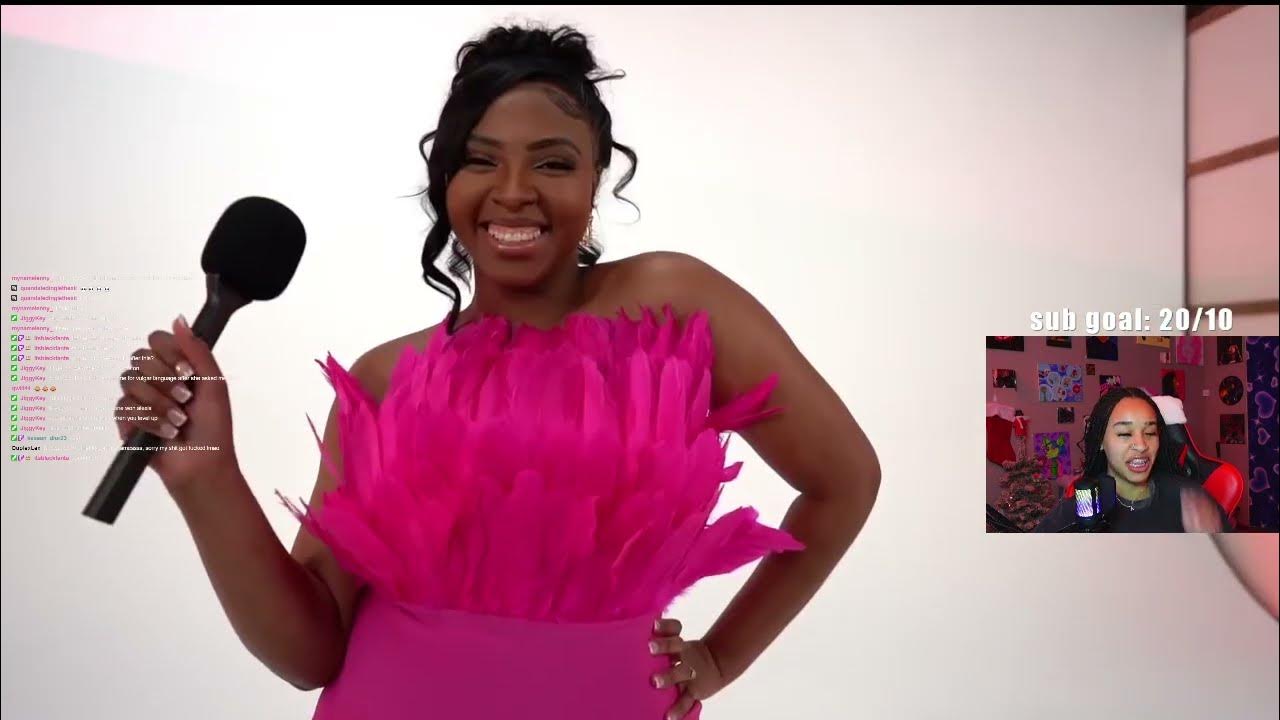 Pop the Balloon w/ Arlette Amuli reaction - YouTube