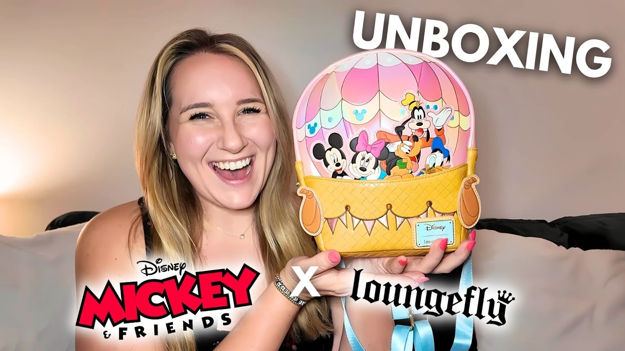 Disney Parks Loungefly Review | Mickey Mouse & Friends Hot Air Balloon Mini Backpack