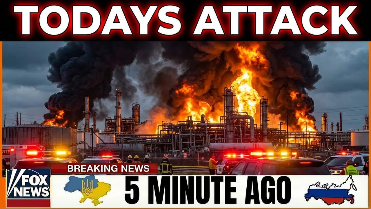 Ukraine DESTROYS Russian Oil Refinery — Is Fuel Supply Collapsing?