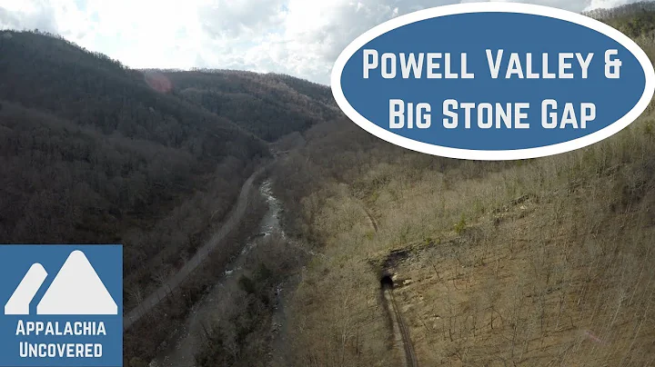 4K Drone Video - Powell Valley & Big Stone Gap
