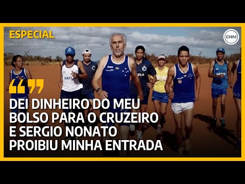 EX-TÉCNICO DE ATLETISMO DO CRUZEIRO: "EU FAZIA MILAGRE COM UMA MIXARIA. TIVE PREJUÍZO DE R$ 180 MIL"