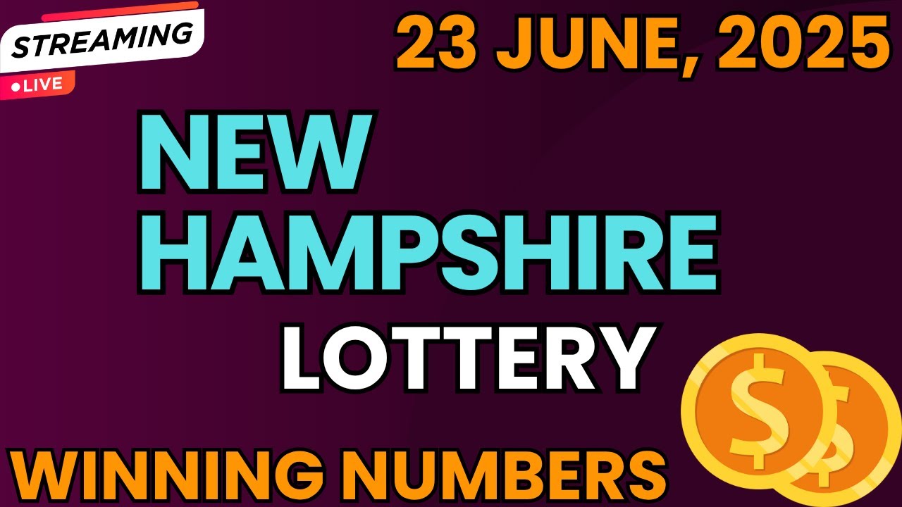 New Hampshire Day Lottery Results For - 23 Jun, 2025 - Pick 3 - Pick 4 - Powerball  - Mega Millions