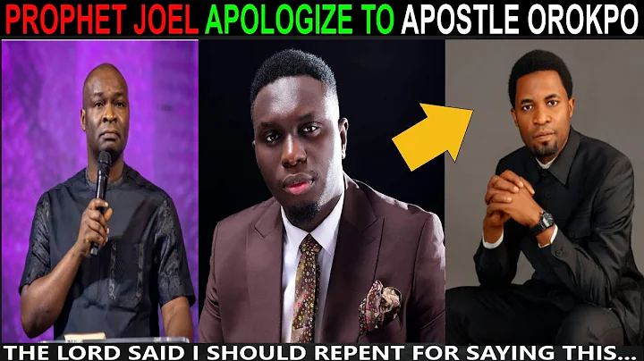 Joel Ogebe apologize to apostle Michael orokpo | God rebuked me for saying this