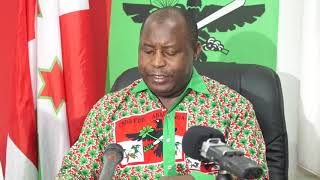 A la 25eme anniversaires de la commémoration de l’assassinat de Ndadaye, le Parti CNDD FDD déclare :