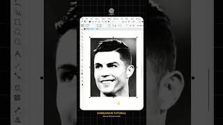 CorelDraw Tips | Use Halftone Effects #coreldraw #design  #graphicdesigner