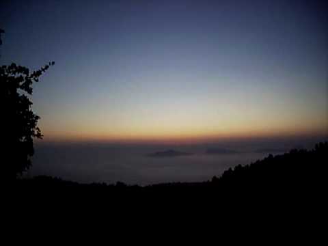 video de la puesta de sol desde el merendero de Sa...