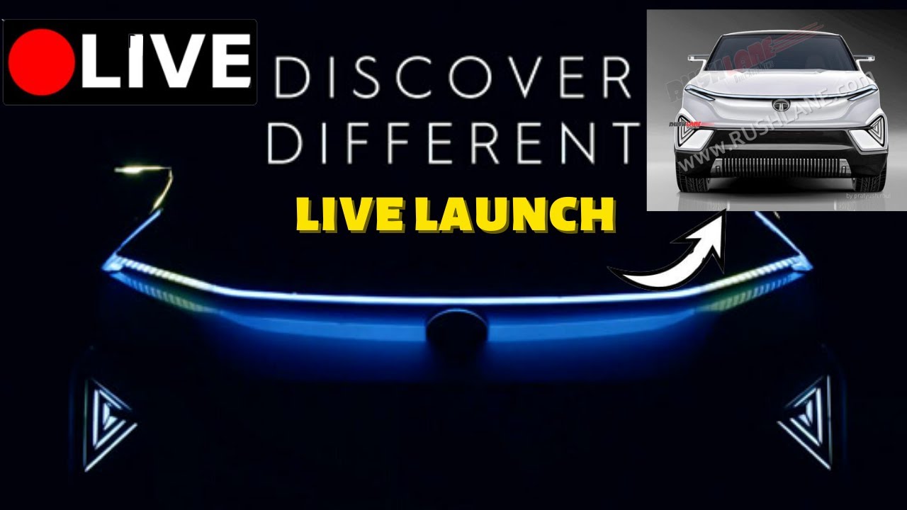 Tata New Electric Concept SUV LIVE PREMIERE 🔥|| TATA SLIQ,CURVV | 