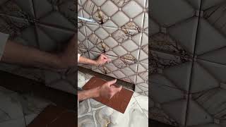 Seamless flooring installation and tile fitting process #shorts #tiles #fitings #granite #content