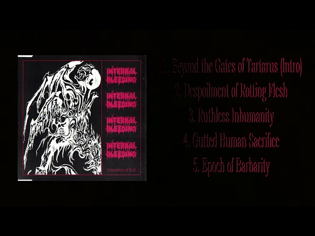 レア盤 Internal Bleeding Invocation of Evil Internal Bleeding invocation of evil WRR 040 CD Vg+Vg+ OOP | eBay