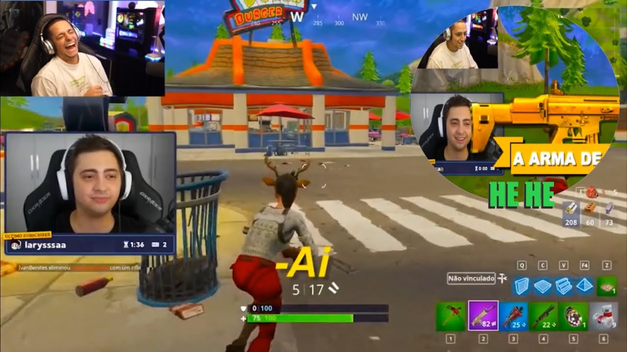 CORINGA REACT - ALANZOKA E FABINHOSE DA 