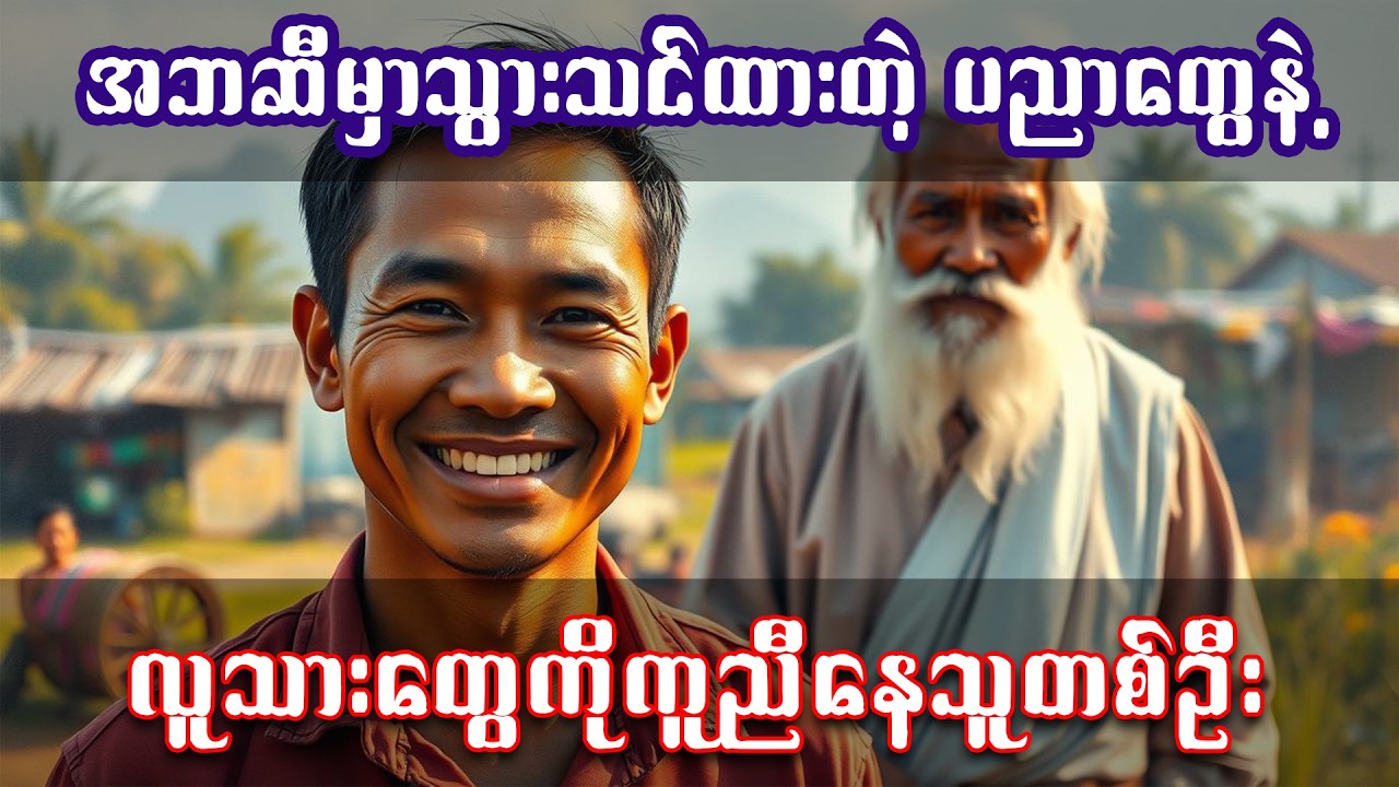 အဘဆီကသင်လာတဲ့ပညာစွမ်းတွေနဲ့ လူတွေကို ကူညီပေးနေသူတစ်‌ယောက် 📚 || #အသံစာအုပ် | #အသံဇာတ်လမ်း