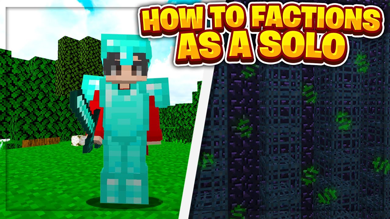 HOW TO FACTIONS AS A SOLO *NO RANK* | Minecadia Factions