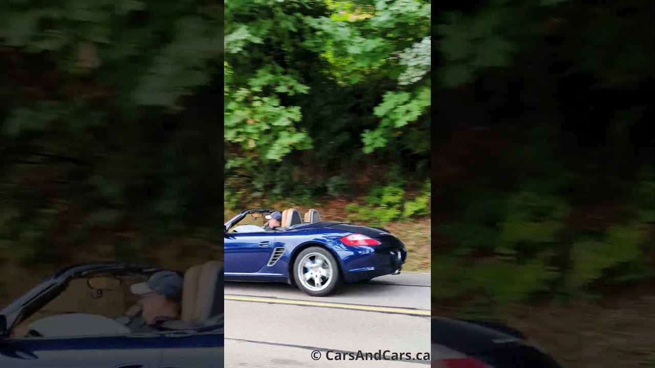 Top-Down Freedom - Porsche Boxster 