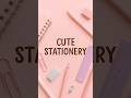 Cute stationery #stationery for back to school #aesthetic stationery #Back to school #stationery