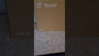 Asus 32" gaming monitor unboxing. #asus #gaming #rog
