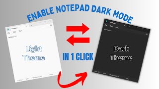 Unlock the Dark Theme: Enable Notepad Dark Mode Made Easy! 💻✨ #getassist