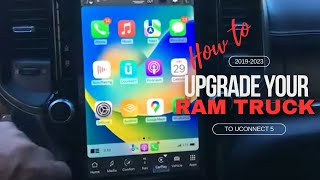 How to upgrade your Ram Truck to the Latest Uconnect 5 Nav by MVI INC 5,600 views 5 months ago 8 minutes, 28 seconds