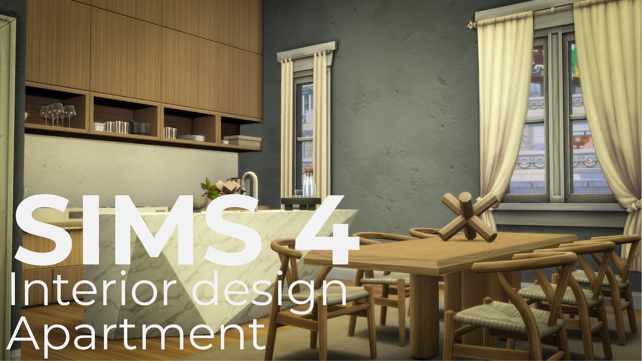 Sims 4 Interior/apartmentbuildJasmine Suites 2B YouTube