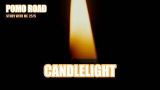 Candlelight Study With Me | Pomodoro Timer 25/5 | Quiet Piano Jazz to Relax & Focus Candlelight Study With Me | Pomodoro Timer 25/5 | Quiet Piano Jazz to Relax & Focus
