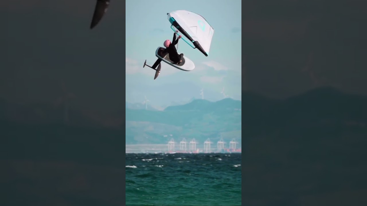 Full-on Palau mode for Ava S. ‍ she’s getting there… #wingfoiling #gwa #wingfoilworldtour