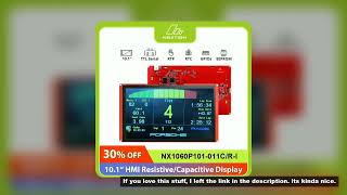 NEXTION 10.1'' Intelligent NX1060P101-011C/R-I Multifunction HMI Resistive/Capacitive LCD Touch Disp