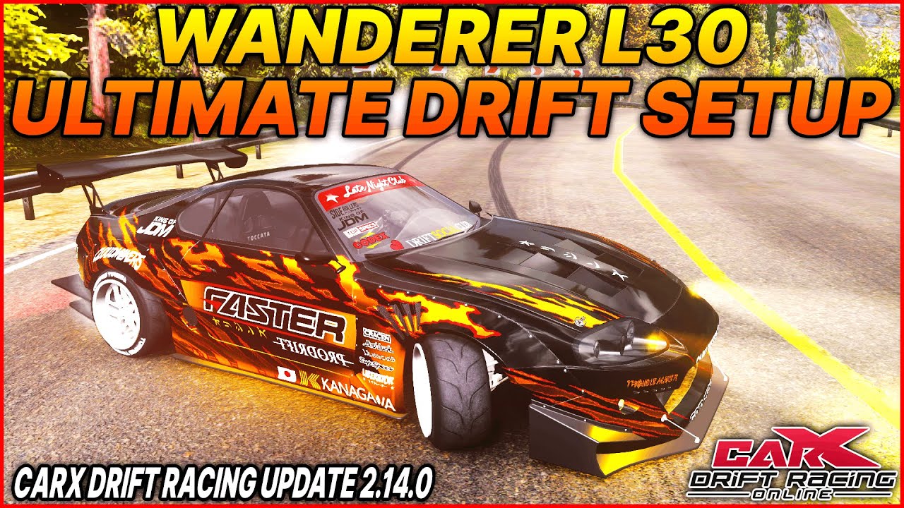 CarX Drift Racing Online Wanderer L30 Ultimate Drift Setup - YouTube