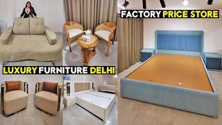 Furniture at Factory Best Price | #sofaset #bed #chairs #centertable | Furniture Market Kirti Nagar
