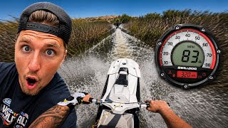 400 Horse Power Jet Ski Testing!