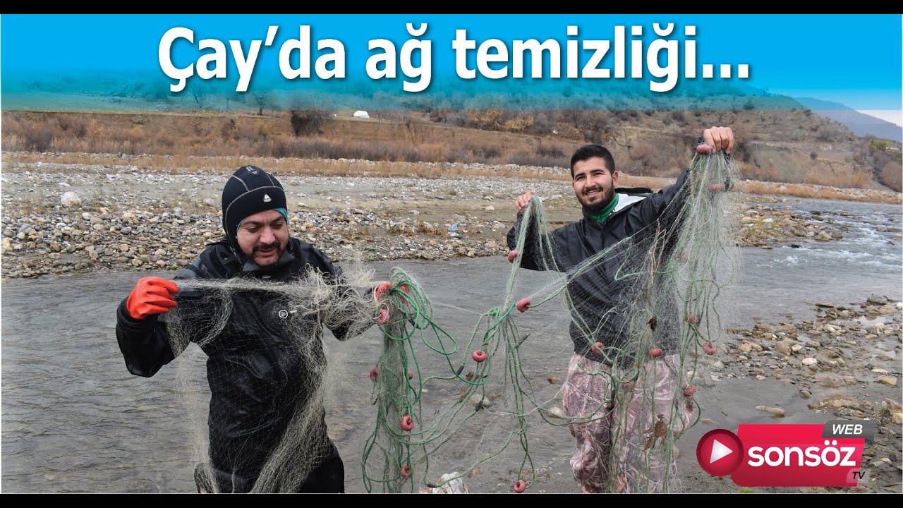 &Ccedil;ay&rsquo;da ağ temizliği...