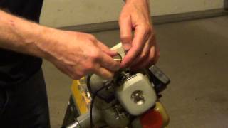 How to Change a Gas Trimmer Spark Plug and Filter