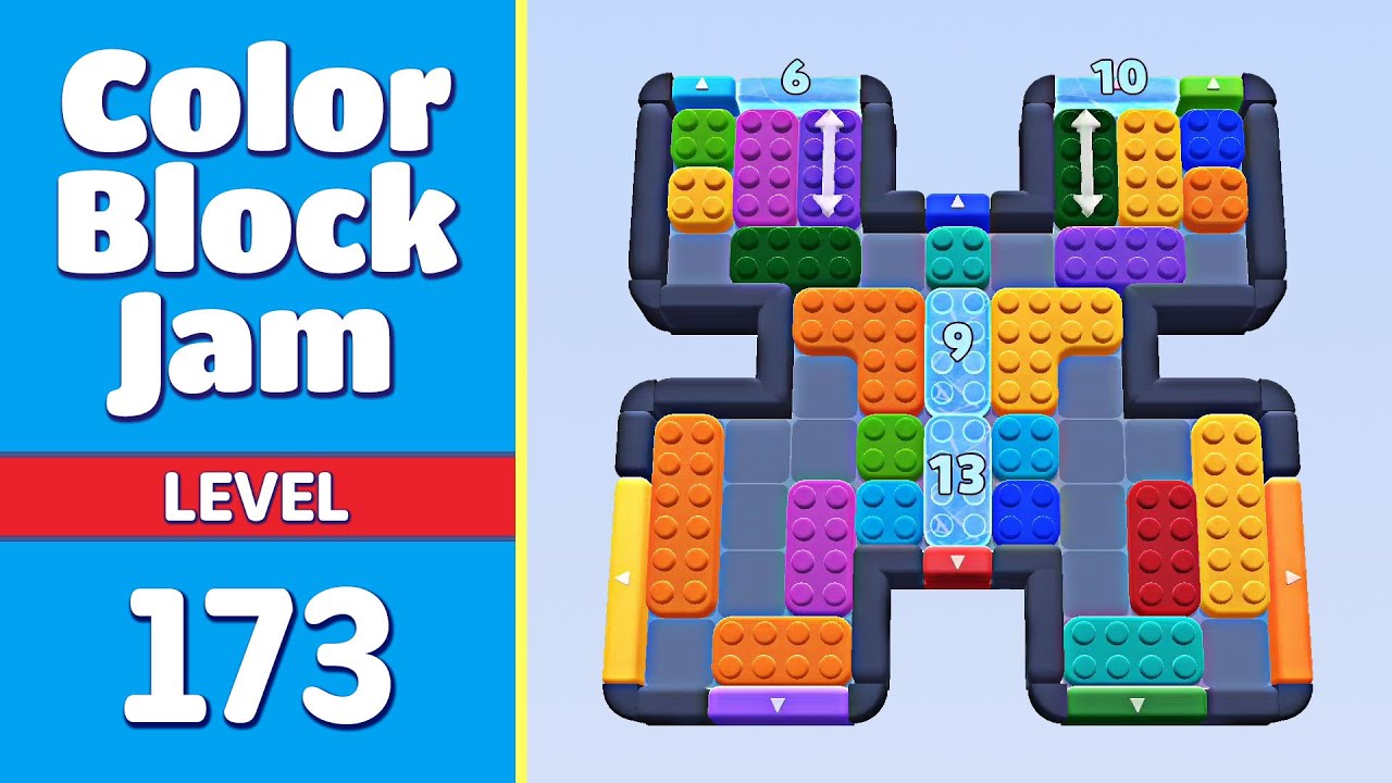 Color Block Jam Level 173 | Every Puzzle Solved! 🎯