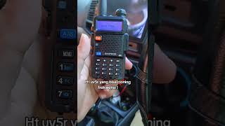 Ht Baofeng uv5r yang bisa cloning