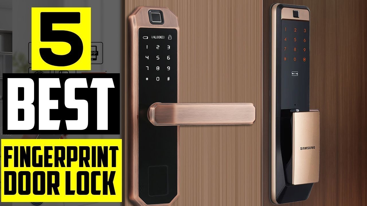 5 Best Fingerprint Door Lock On | Password & Fingerprint On Aliexpress