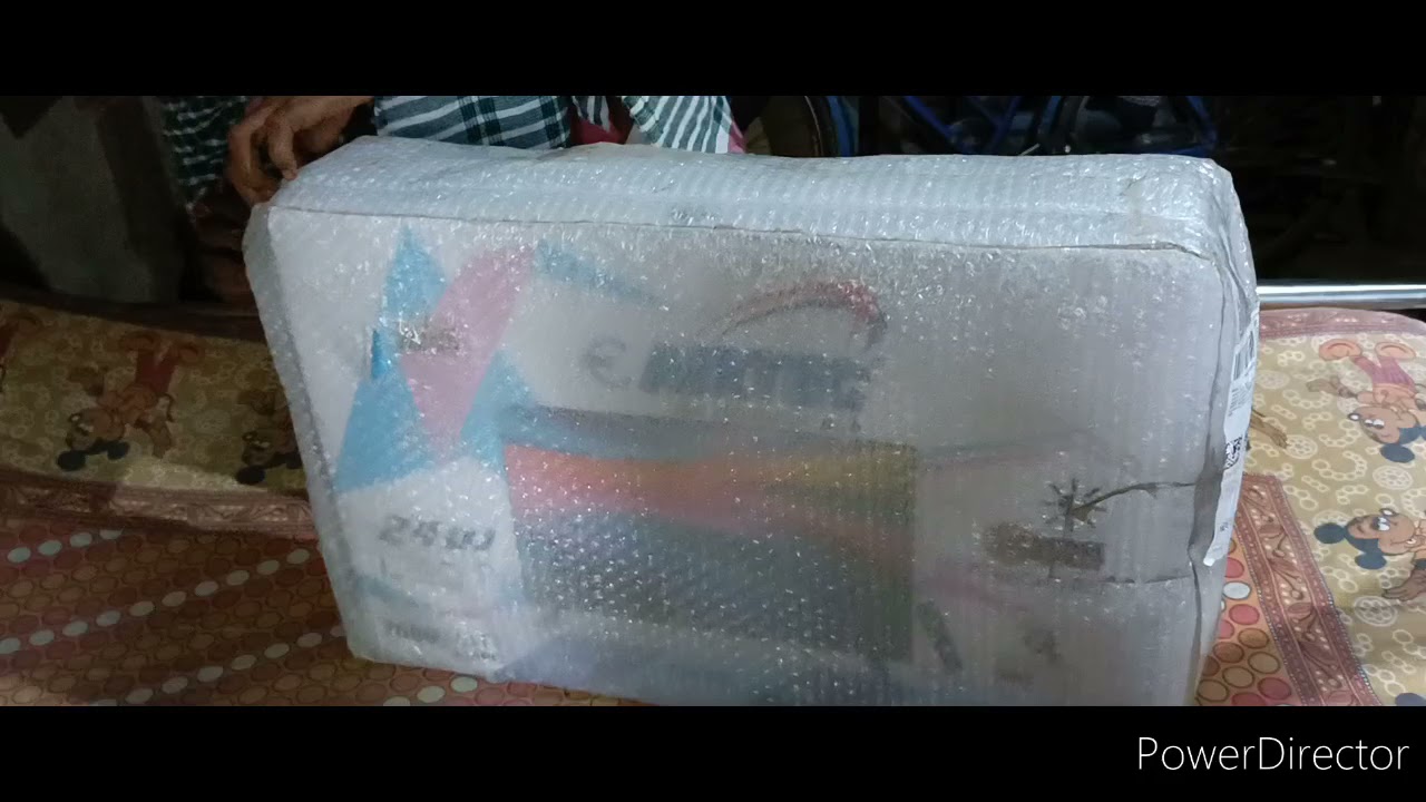 eAirtec 61 cms (24 inches) HD Ready LED TV 24DJ (Black) (2020 Model) Unboxing.
