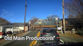 CSX Empty coal E782 gasses it through Woodbine