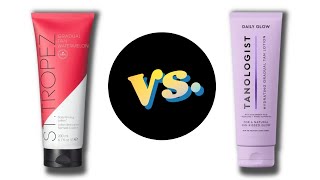 Self Tanner Showdown: Tanologist vs. St. Tropez : Gradual Tanning Lotion