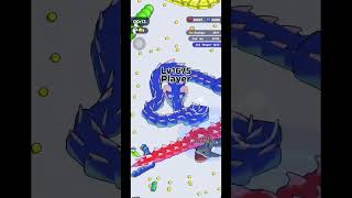 OMG King hit the snake 😱 #snakeclash #gameonline #shortvideo #snakeclashhighlights #snake #gameplay