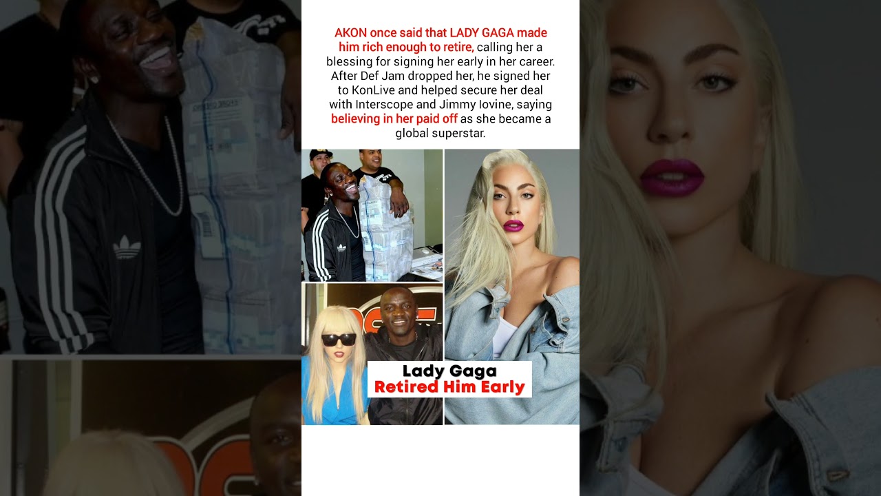 Akon Reveals How Lady Gaga Made Him Rich 