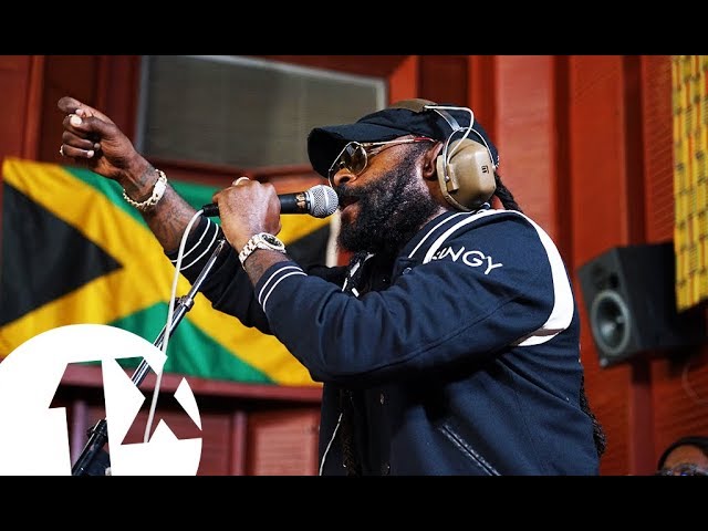 Tarrus Riley at Tuff Gong Studios for 1Xtra in Jamaica 2019 class=